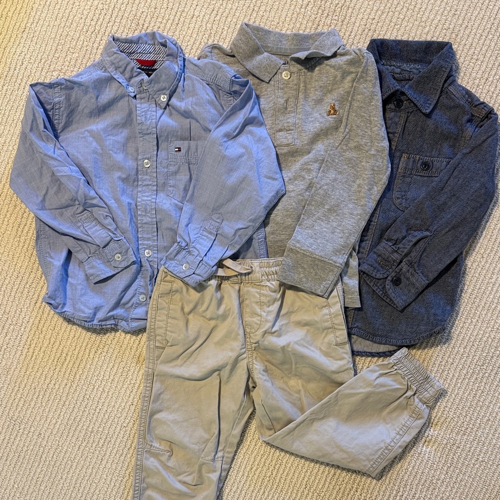 Little Boys Preppy Outfit Set 3T - gap, polo, Tommy Hilfiger